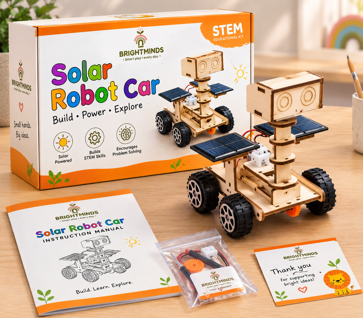 Solar Explorer Robot Car