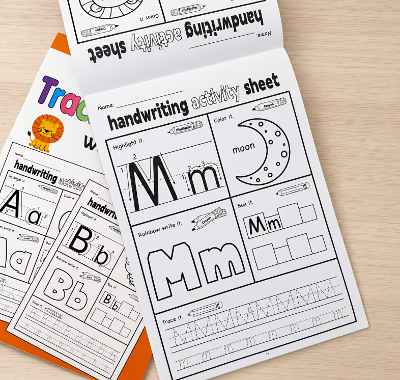Brightminds Letter Trail Workbook