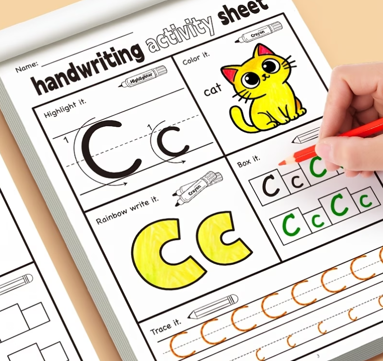 Brightminds Letter Trail Workbook